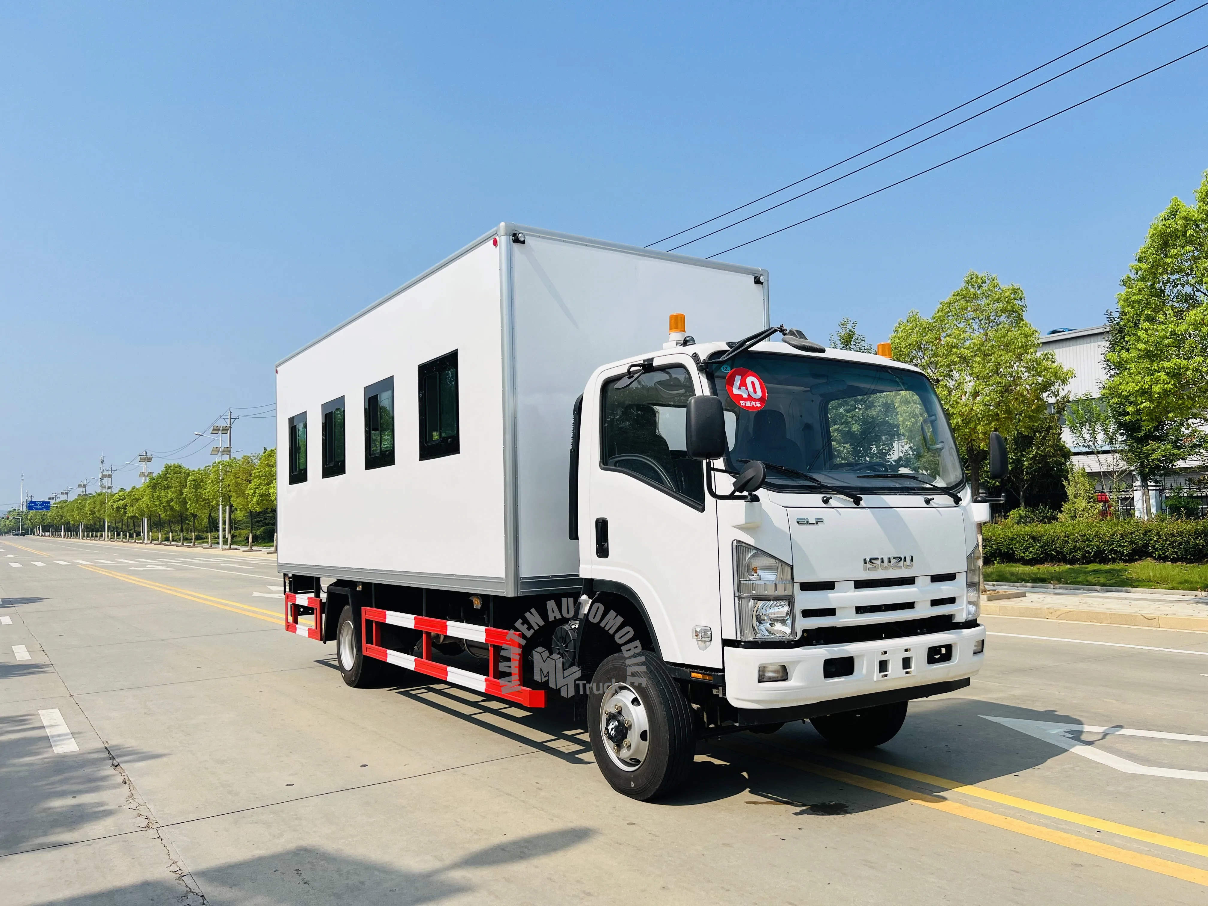 ISUZU factory made 4x2 urban Jeepney bus 20-25 seats