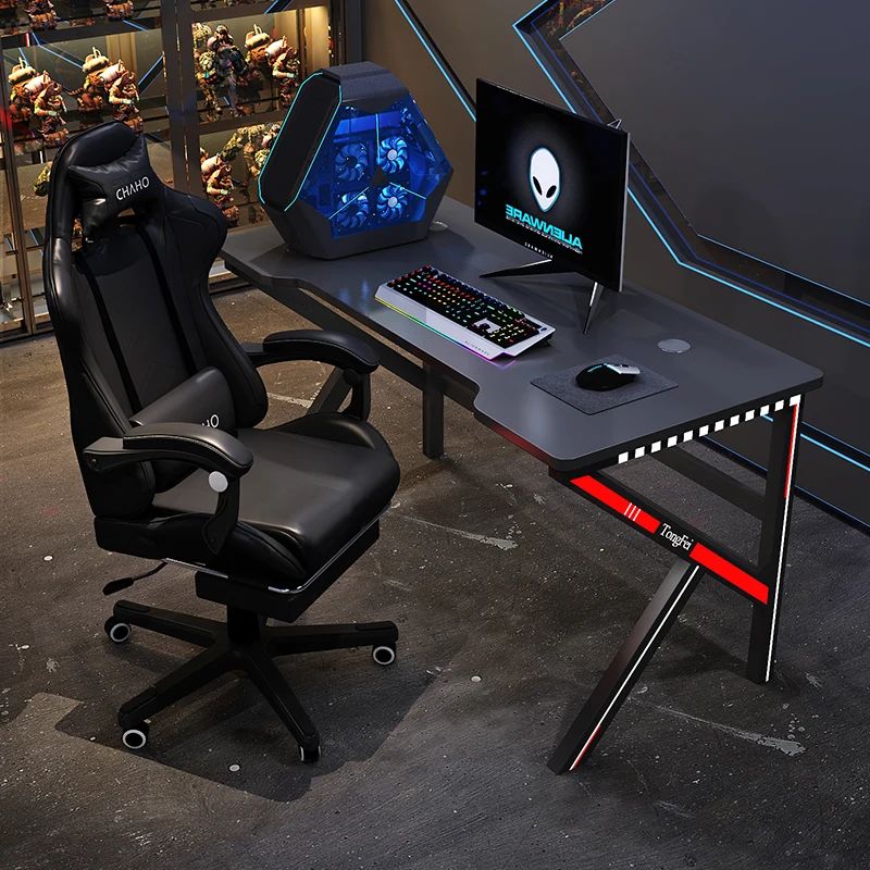 
Sell high-quality home office computer desk K-type e-sports table game table 