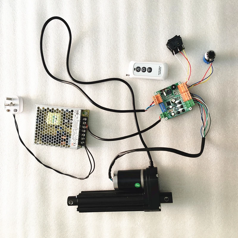 Бесщеточный линейный привод Электрический магнитный 3500n с проводным контроллером