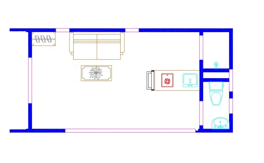 Quacent Low-Rise Durable Prefabricated SIP Prefab House Kit, Quickly Assemble Environmentally Friendly And Livable Villas