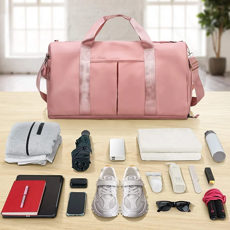 SG8035, уличная легкая водонепроницаемая Спортивная Сумка для сухого и влажного спорта с отделением для обуви, 20 дюймов