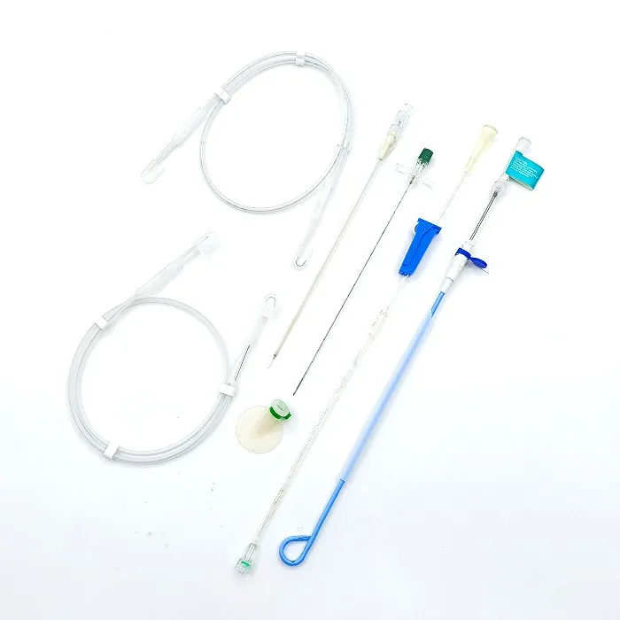 DIALL Medical High Quality Pigtail catheter Nephrostomy Medical Catheter Biliary catheter kit Internal external biliary