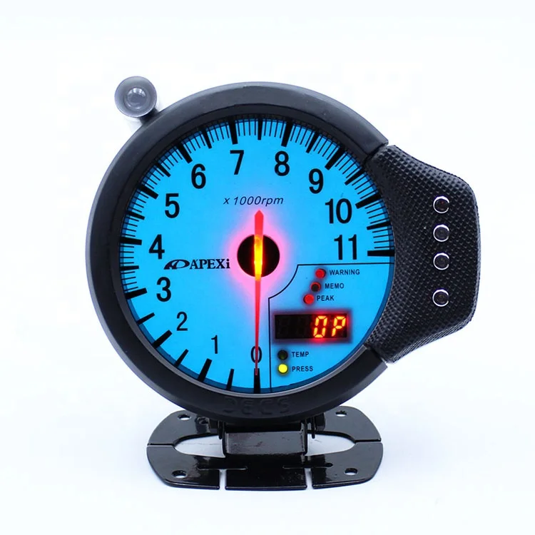 120mm EVO Universal Car Digital RPM Meter Dashboard Tachometer
