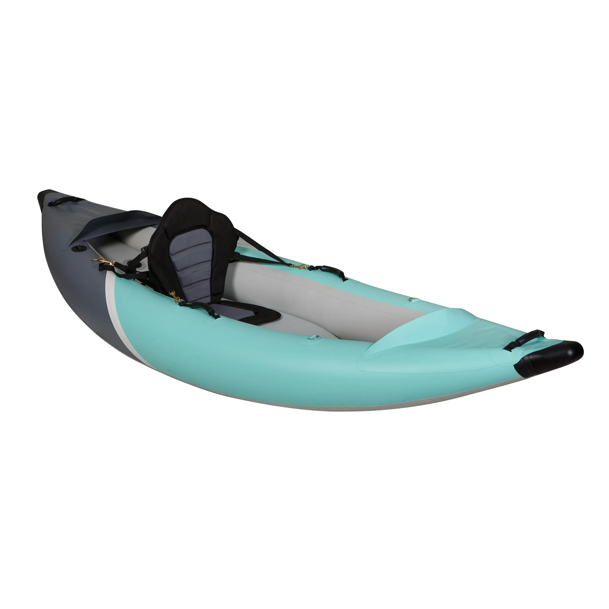 One Person Inflatable Canoe Drop Stitch Folding Kayak For Fishing