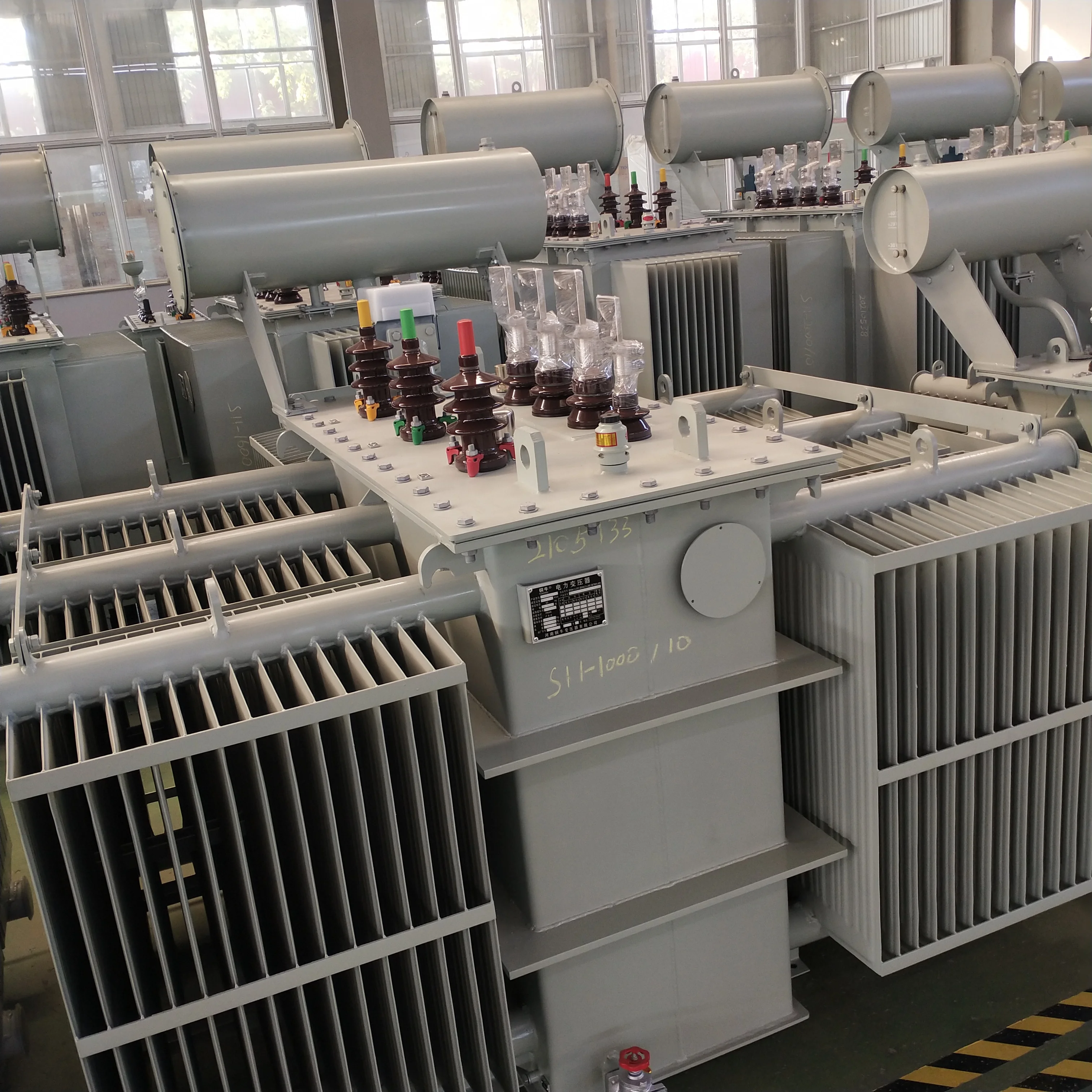 630kva 5000kva 1250 kva 3000 kva 13800v 13.8kv to 0.48kv hv mv voltage oil immersed power transformer