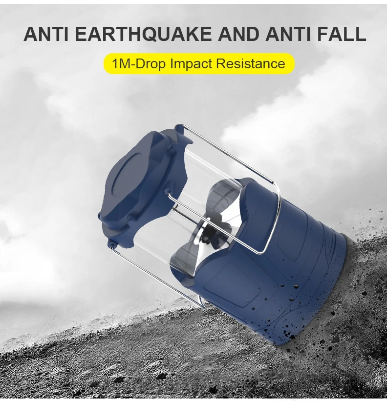 Custom Outdoor Camping Led Light Portable Stretching Camping Lantern