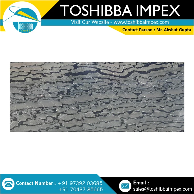 Graffito Marble All Natural Stone Indian Best Quality Stone Best for Kitchen Slabs
