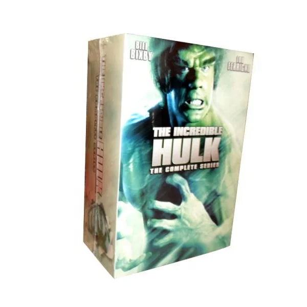 Printing DVD BOXED SETS MOVIES TV Show Films Ebay Factory Supply New Released Disc Ddp the Incredible Hulk 20dvd Complete Series