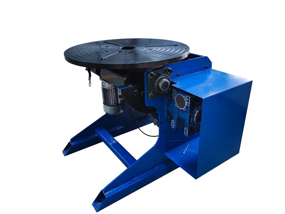 China Popular Brand 50kg 100kg 300kg Light Duty Welding Positioner Rotating Welding Table