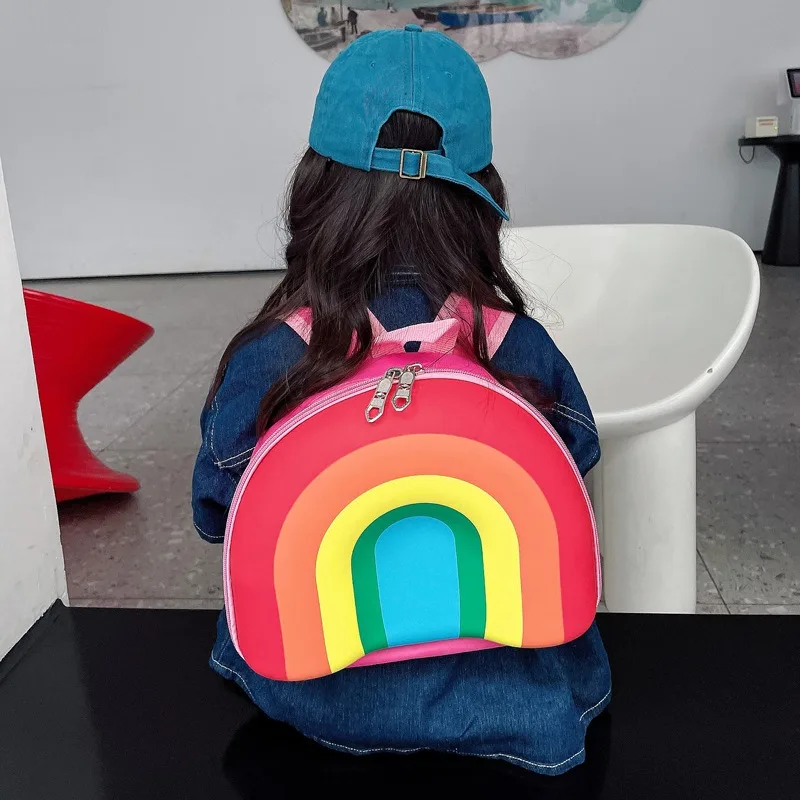 3D Cartoon Plush Children Backpacks Kindergarten Schoolbag Bow Children School Bags Girls Boys Backpack for kids