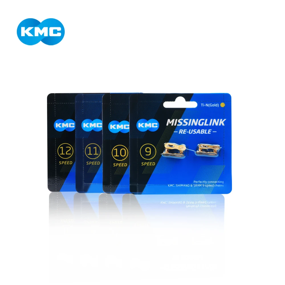 KMC сплав сталь высокое качество 2 пары велосипедная Пряжка для ключей БЫСТРОРАЗЪЕМНАЯ Пряжка для 12 скоростных велосипедных цепей недостающие звенья