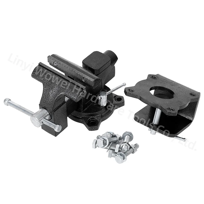 Heavy-duty German bench vise precision household vise workbench 4.5 inch vise table pliers for sale