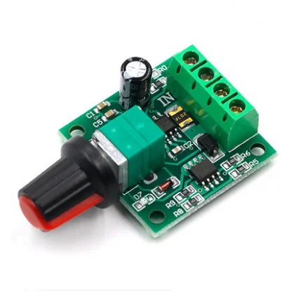 PWM DC motor governor 1.8V 3V 5V 6V 12V2A speed control switch 1803BK Motor control