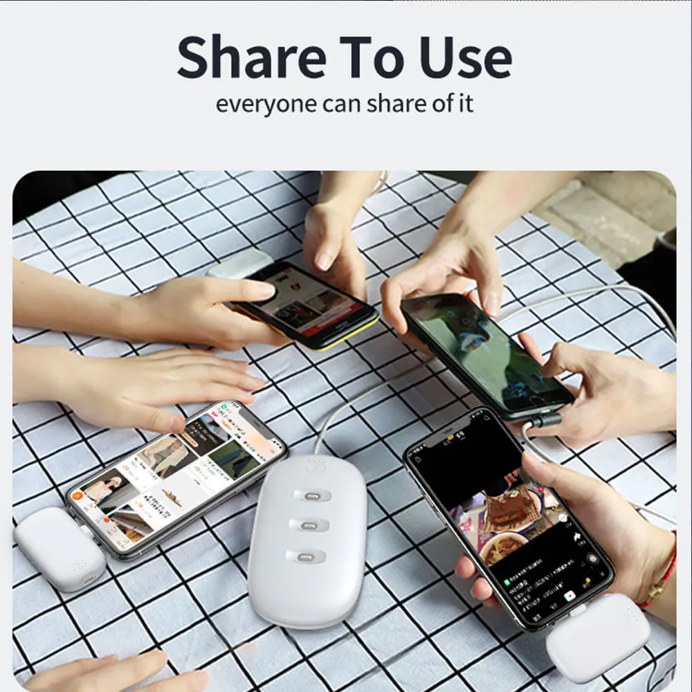 Original rechargeable pocket oem custom logo phone usb fast charging  sharing smart mini power bank