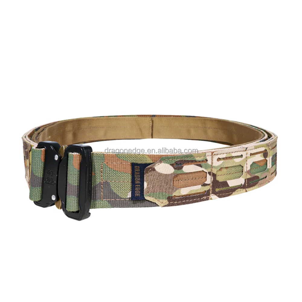 SPARK TAC outdoor Multifunction metal buckles belts molle light weight combat tactical nylon waistbelt