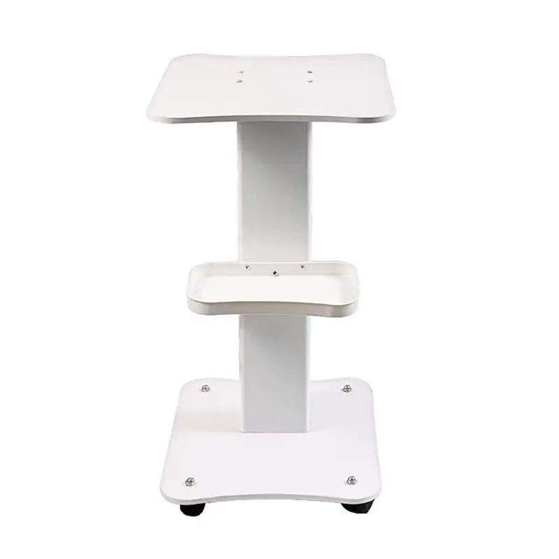 Esthetician Spa Hair Tray Instrument Storage Equipment Beauty Salon Trolley Mobile Rolling Wheel Stand Cart 3 layers