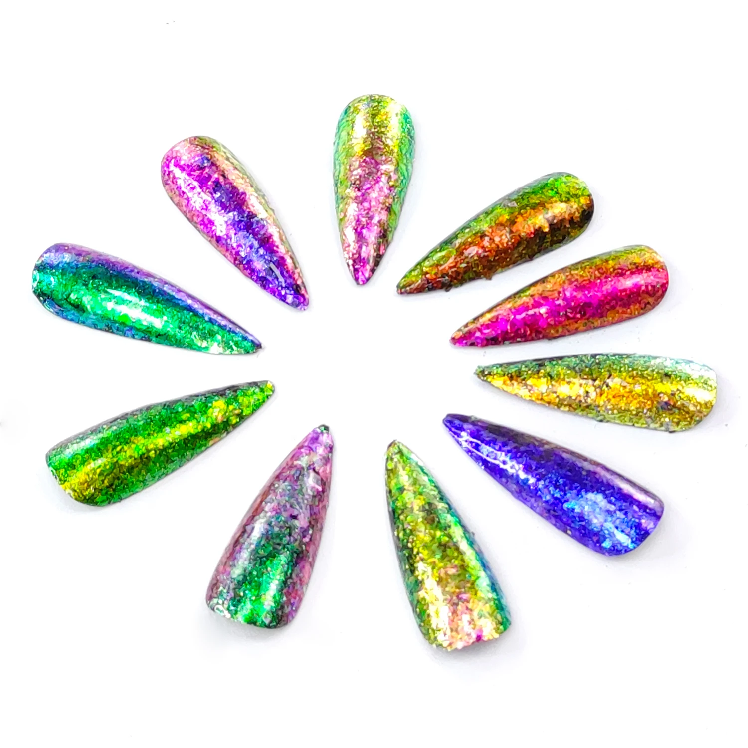 
chrome candy solid aurora powder nail pigment 2021 nail art decoration pigment printer ombre acrylic powder 