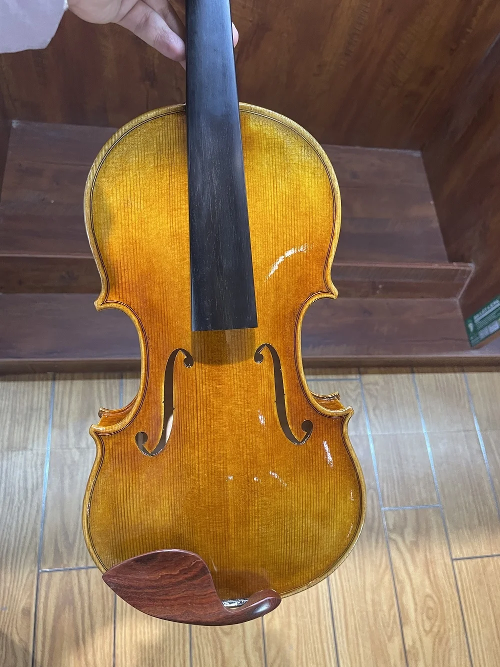Quality European wood antique color nice flamed  professional Violin