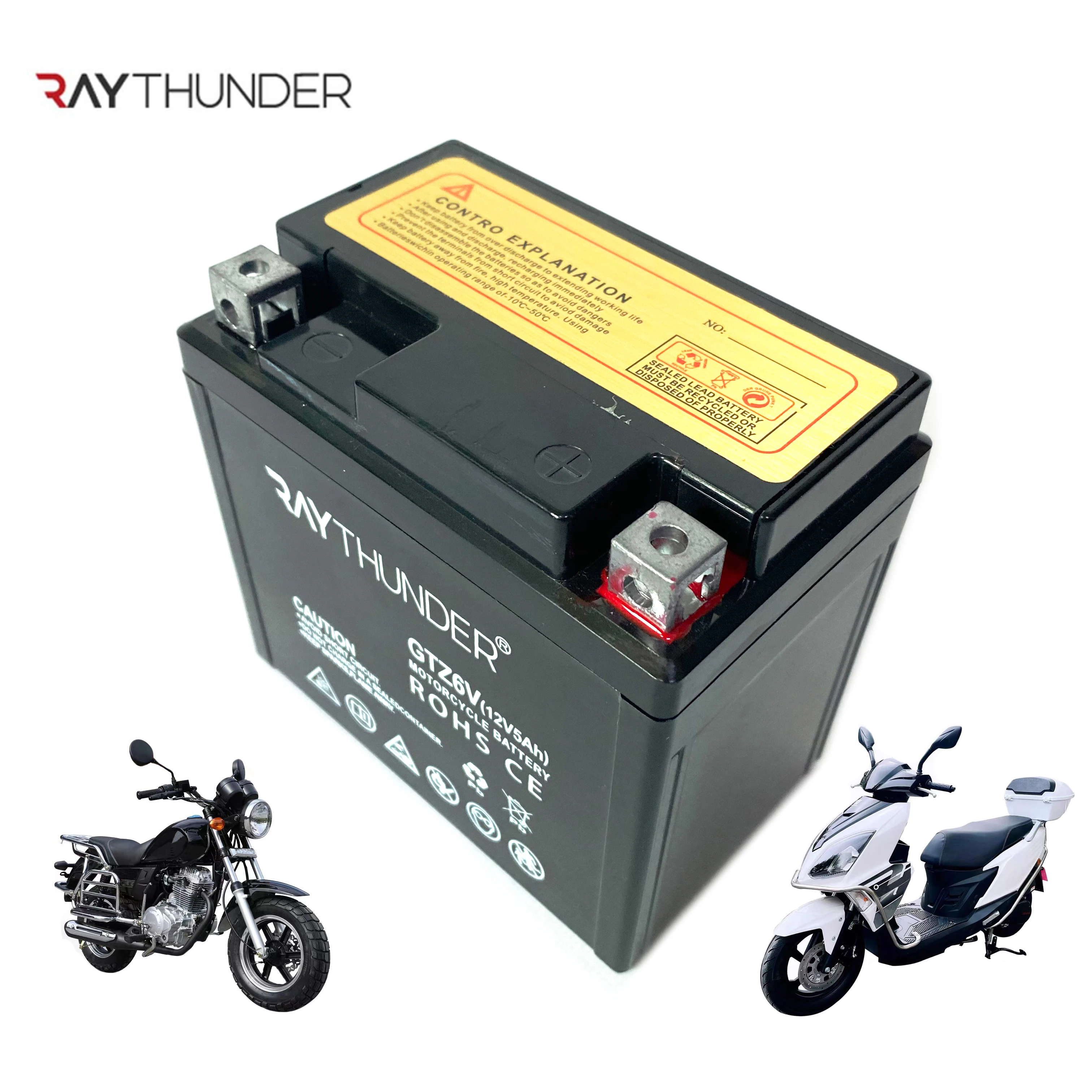 scooter motorcycle batteries lead acid gel battery 12n-5 12v5ah YTX5L-BS for motorcycle scooter starting up
