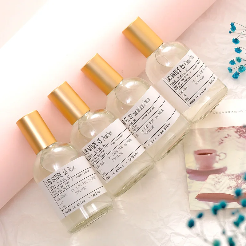 Perfume lab sandalwood, osmanthus, rose, honey peach, minority perfume for women