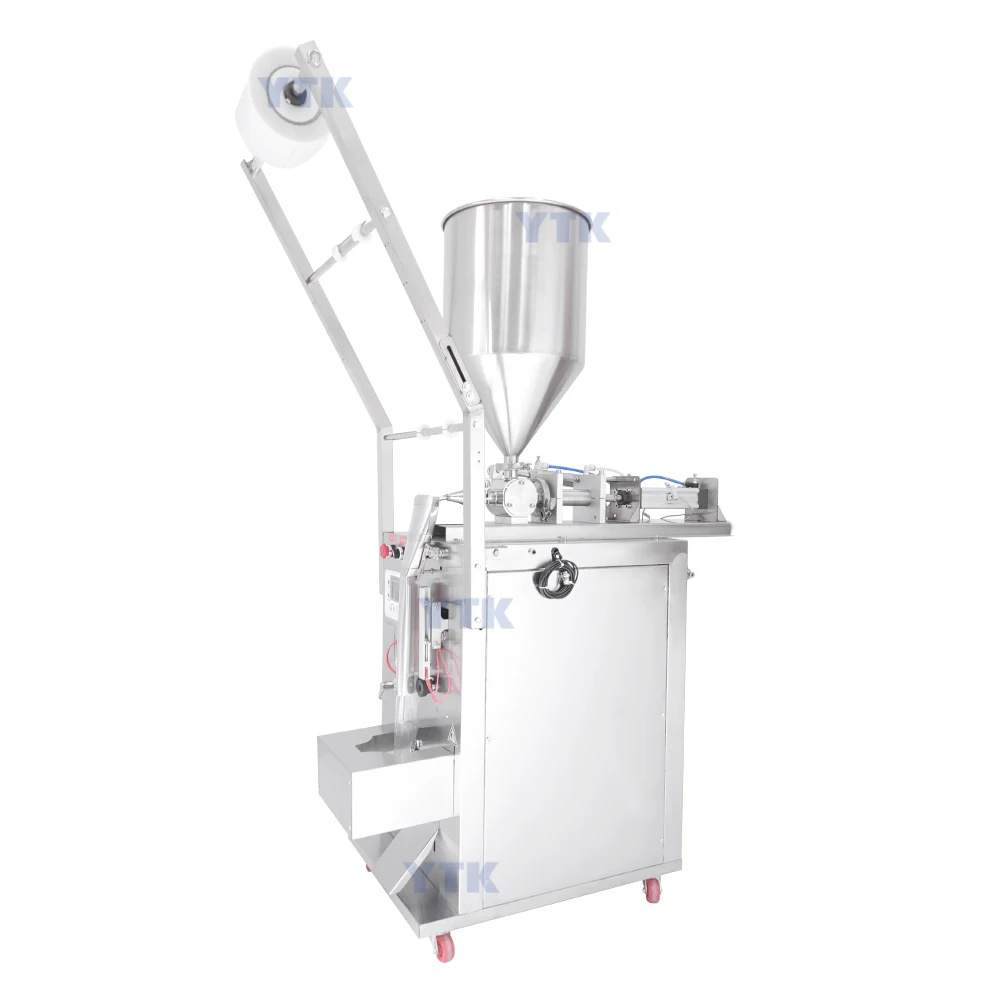 Automatic tomato paste pepper sauce ketchup sachet packing machine beverage honey shampoo nail cosmetic liquid packing machine