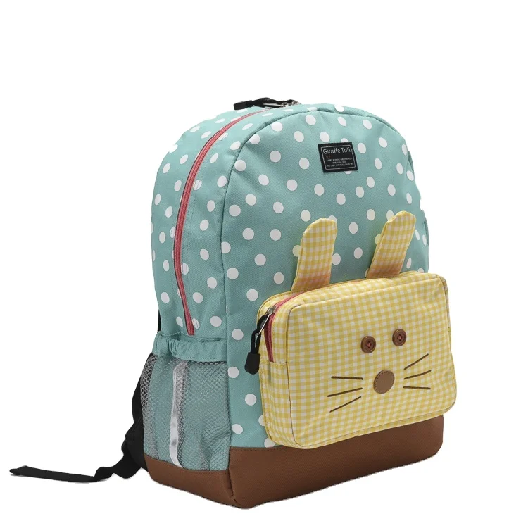 
New Arrivals Girl Zoo Animal Shape Backpack Mini Toddler Baby 3D Cartoon School Bag 