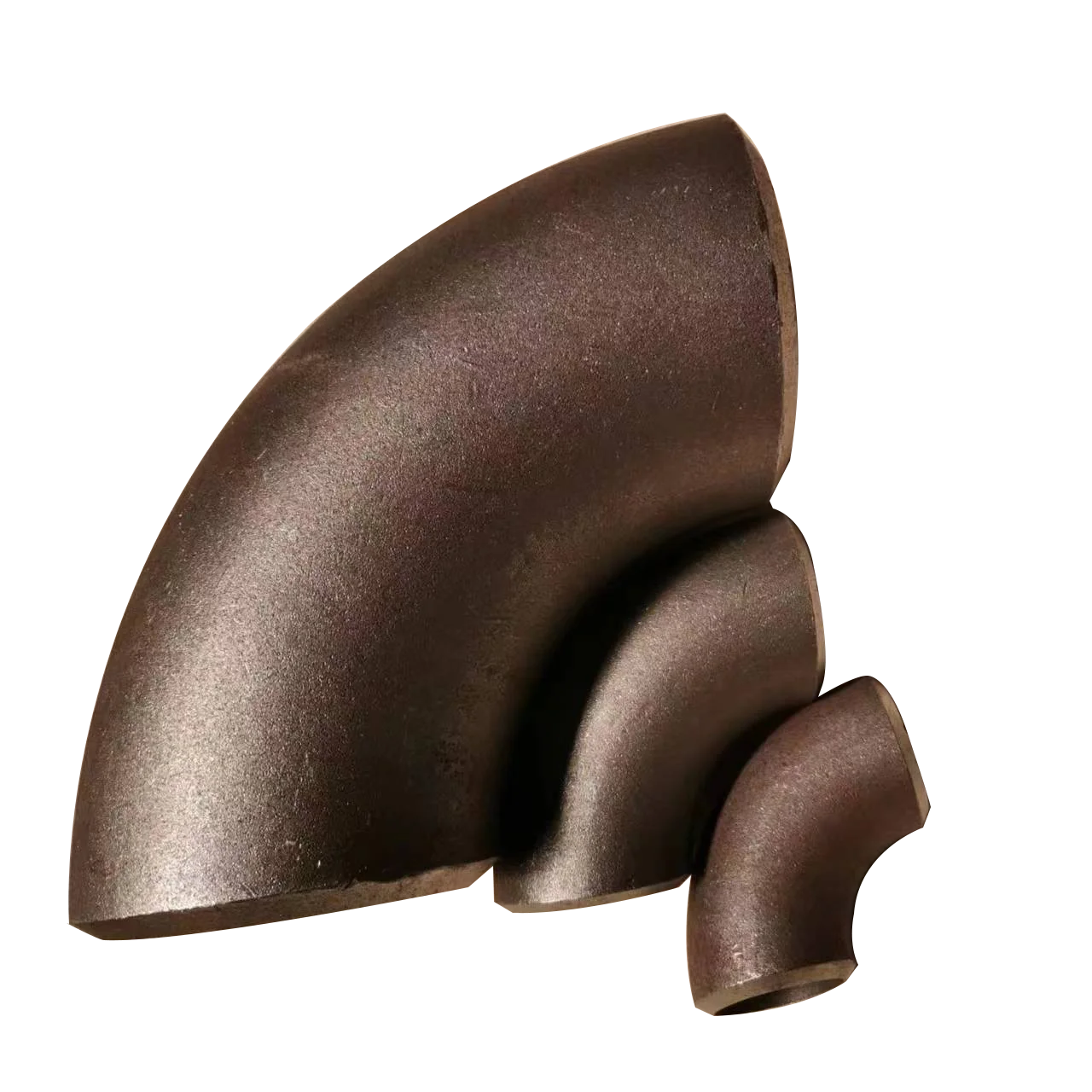 Бесшовный сварной локоть из углеродистой стали с прямым углом 90-градусного локтя