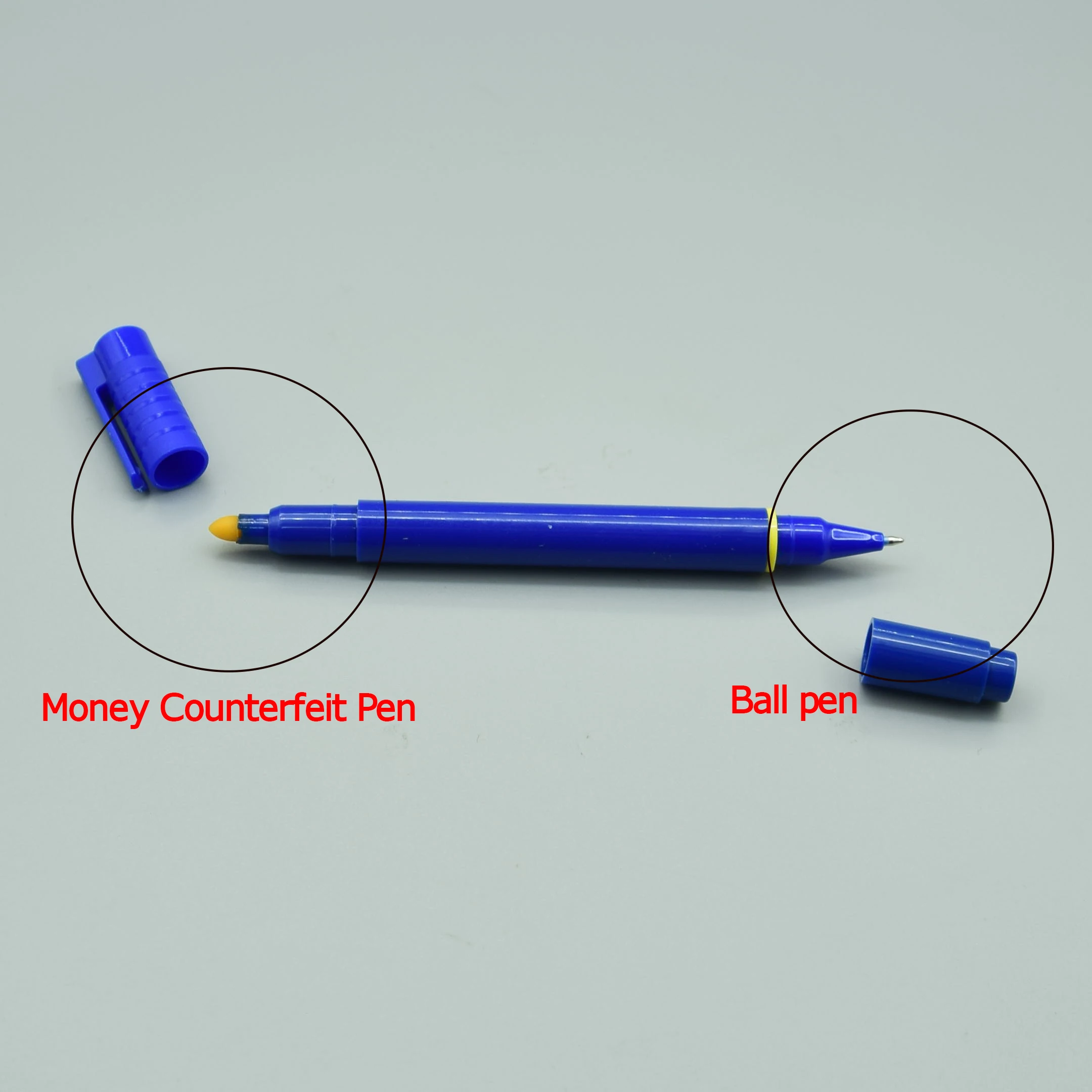 2 IN 1 Bill Currency Banknote Money Detector Pen Bill Detector Marker Money Checker Pen