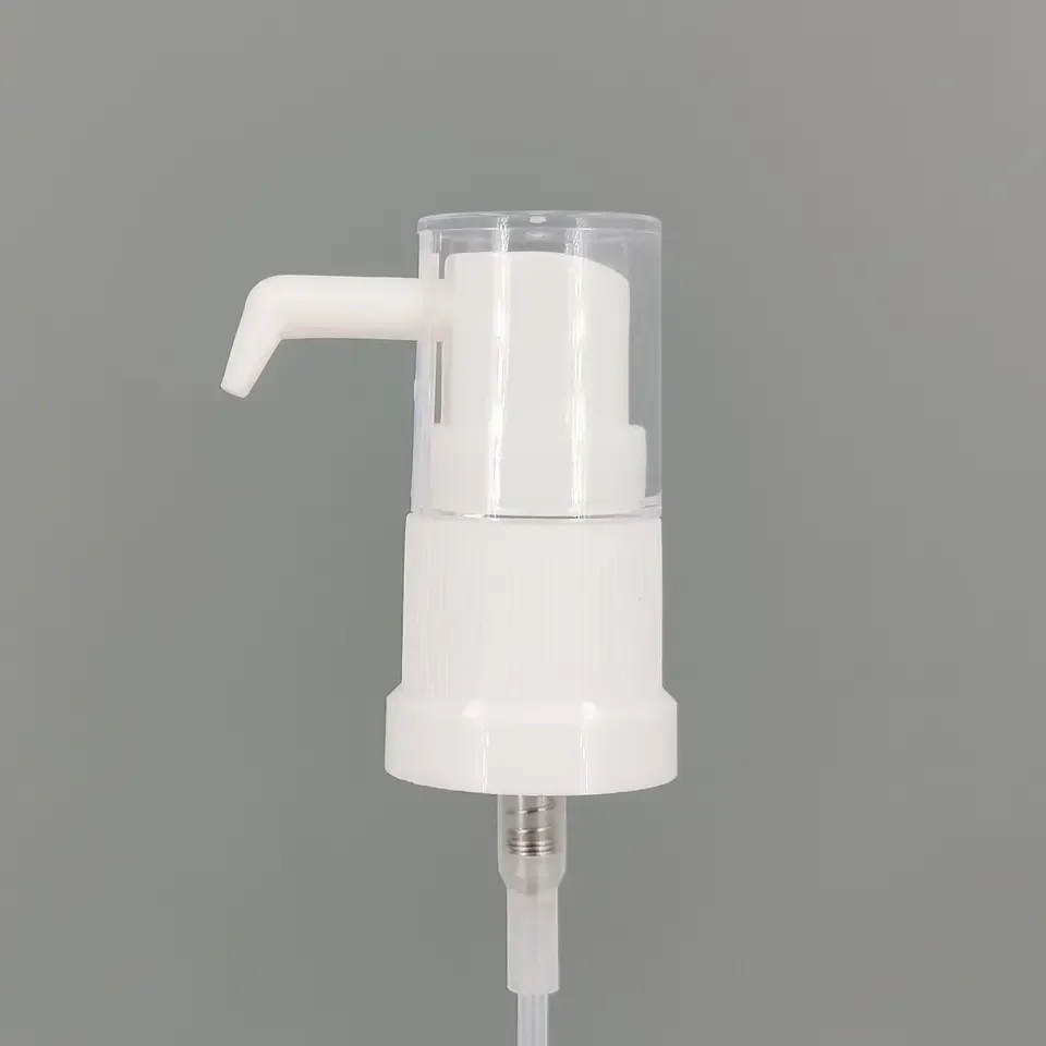 Custom Reusable 18mm 18/415 Plastic Long Nozzle Spray Pump For Anti-bacterium Hand Cleanser