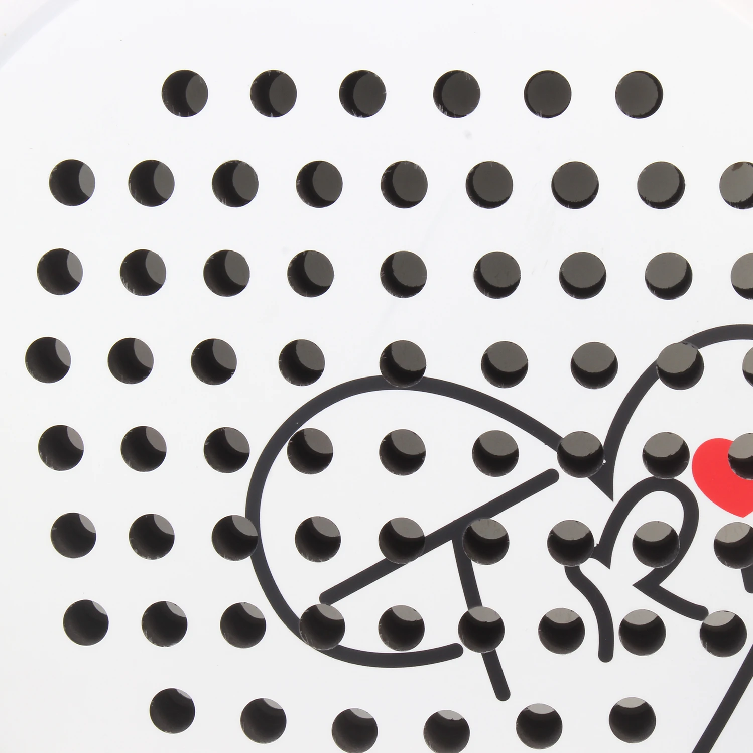 Trilove Durable Fiberglass Padel Economical Beach Tennis Racquet for Beginners