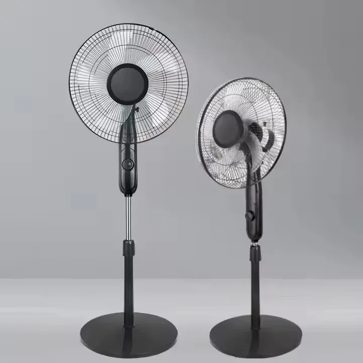 Modern 16 Inch Stand Fan with 3 Speed Modes and Wide Oscillation  with Adjustable Height and Wide Airflow
