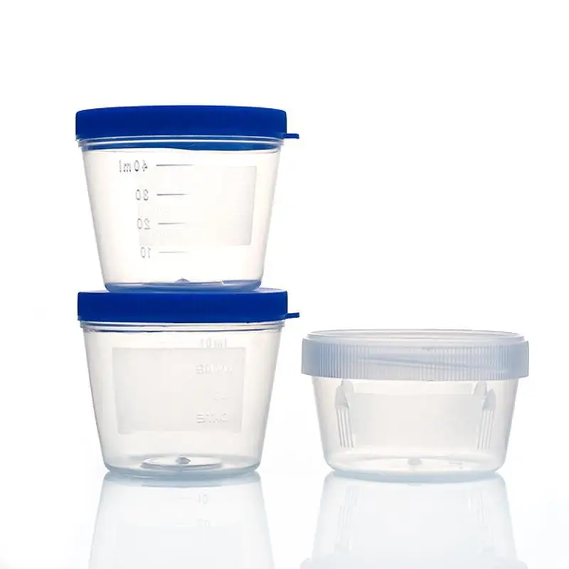 laboratory equipment urine sampling cup specimen container RNA DNA free Sterile specimen cup sputum cup