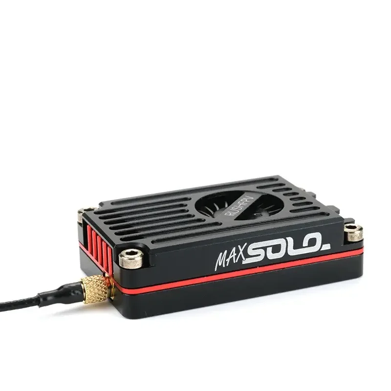RushFPV Rush Max SOLO CNC Shell 5.8GHZ 2.5W 37CH VTX W/ Smart Audio for FPV Drone Video Transmitter Long range parts