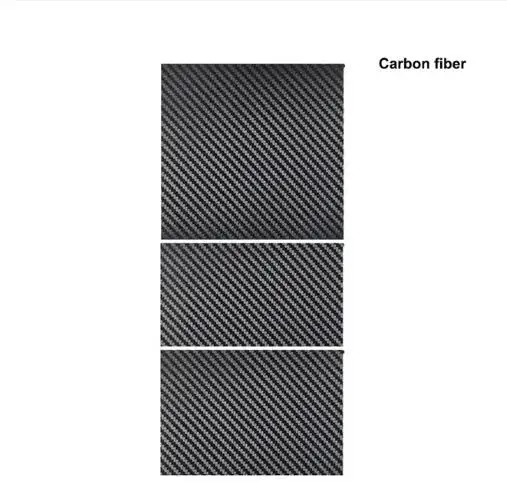 For New 2024 Tesla Model 3 Highland Center Console Panel Sticker Suede Carbon Central Control Cover Car Interior Accessories