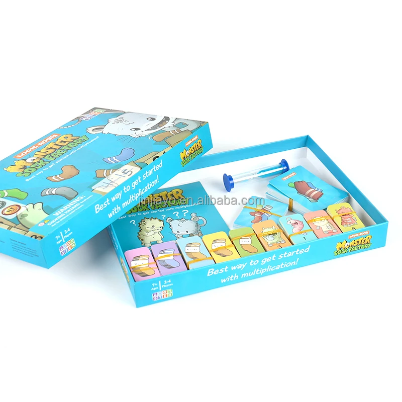 Factory Custom Paper Child Education Board Games Training Parent Child Leisure Time Party Indoor Games
