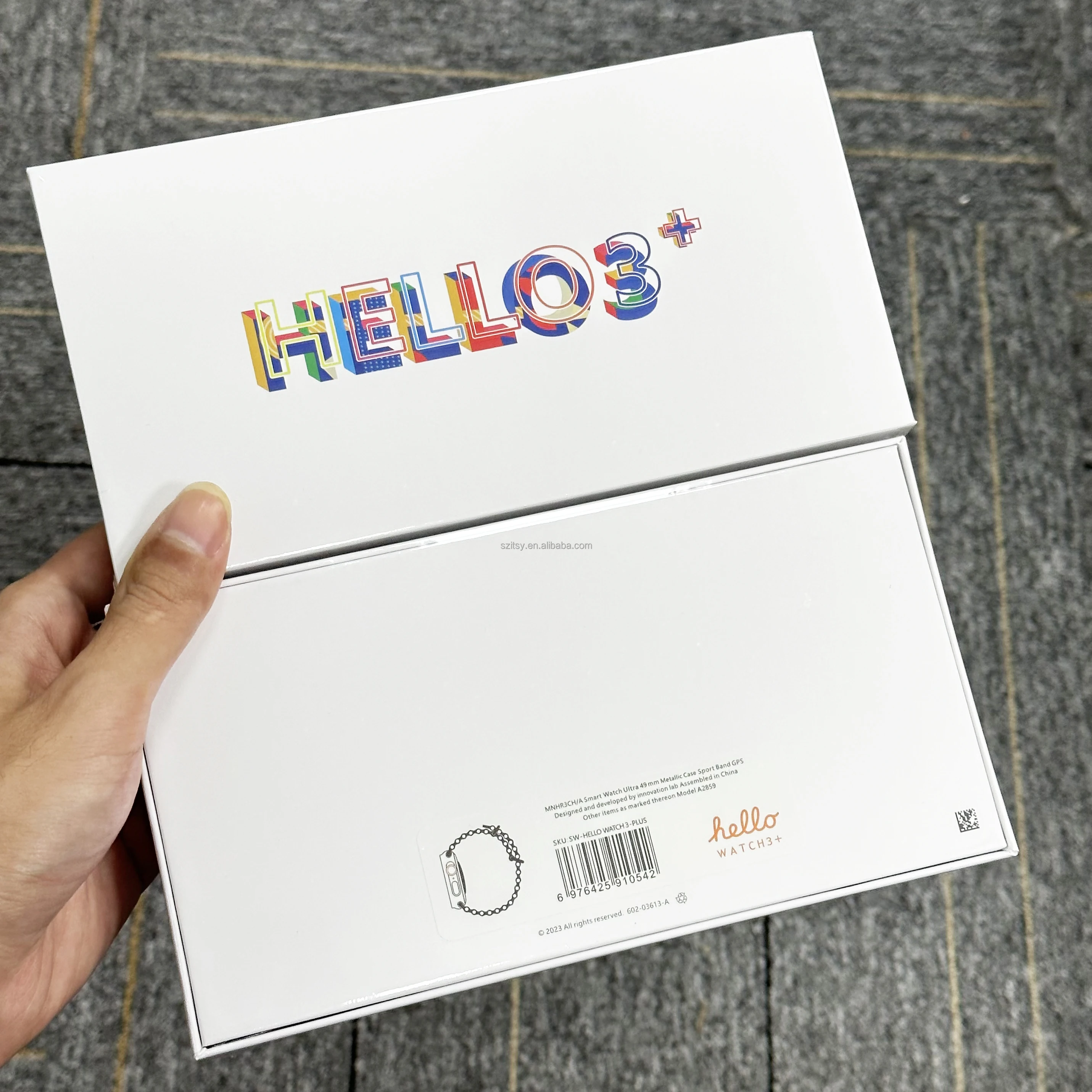 Hello Watch 3+ Smartwatch 4GB Memory AMOLED Gesture Interaction Series 9 Smart Watch Ultra 2 Watch Sports reloj inteligente