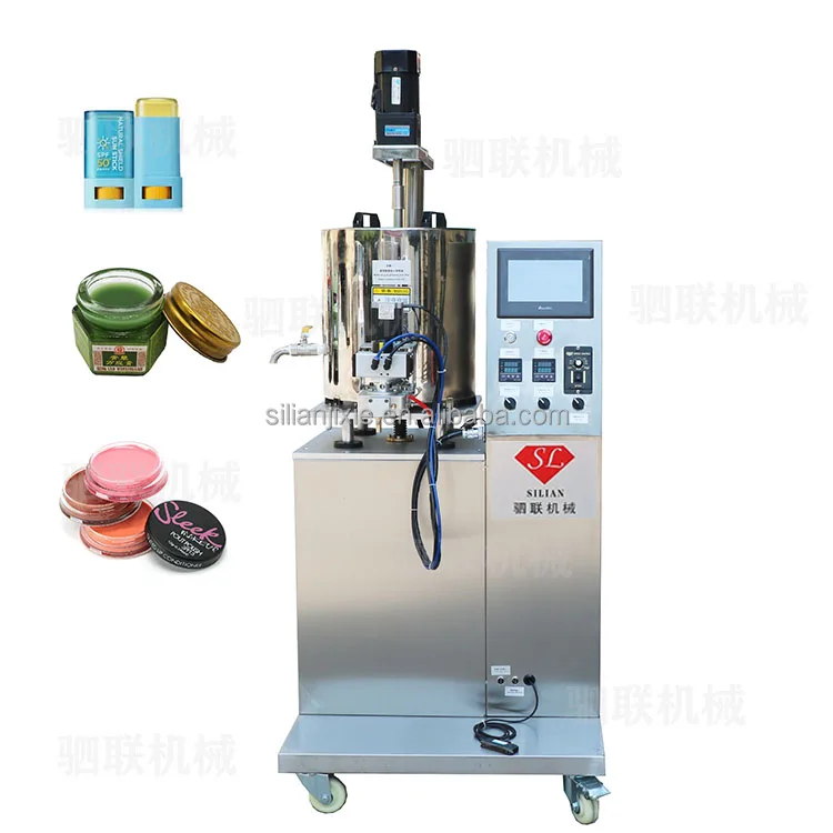 SilLian Best selling Single- Head Quantitative servo motor  heated filling machine  for cooling oil deodorant Wax Jar Sauge