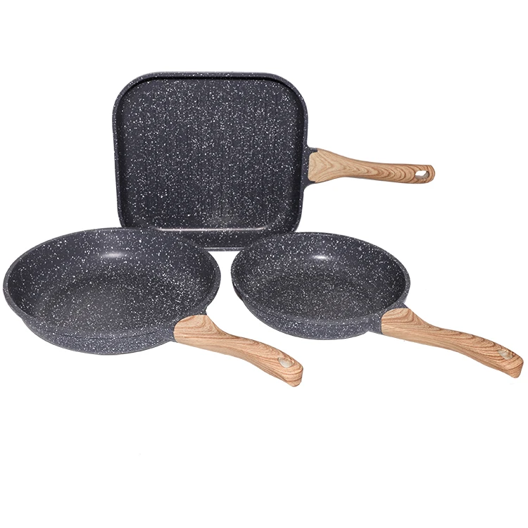 Hot Sales 10 Pieces Aluminum 3003 Cooking Pot Carsseroles Fry Milk Ceramic Non Stick Cookware Set