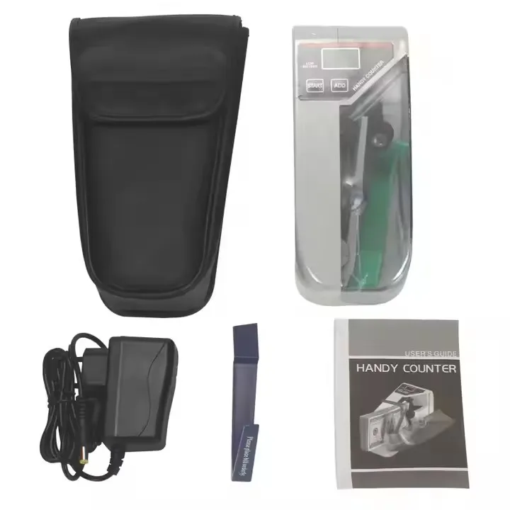 V30 Mini Portable Money Counter Handy LED Display Cash Bill Banknote Currency Counting Machine