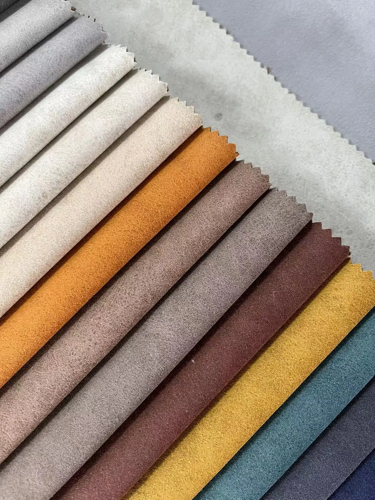 Langsum#VINCENT#Hot selling suede sofa fabric technology fabric for sofa cover mattress