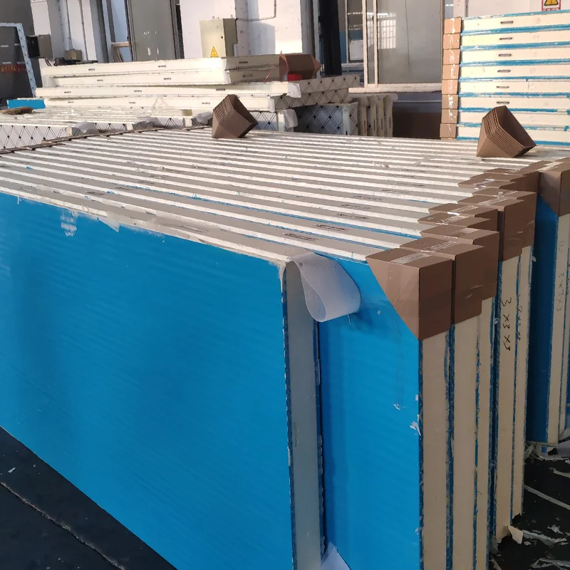 Sandwich Panel Roof Sheet Insulated Sandwich Panel for Walk in Freezer Cold Storage Wall Roof Panel