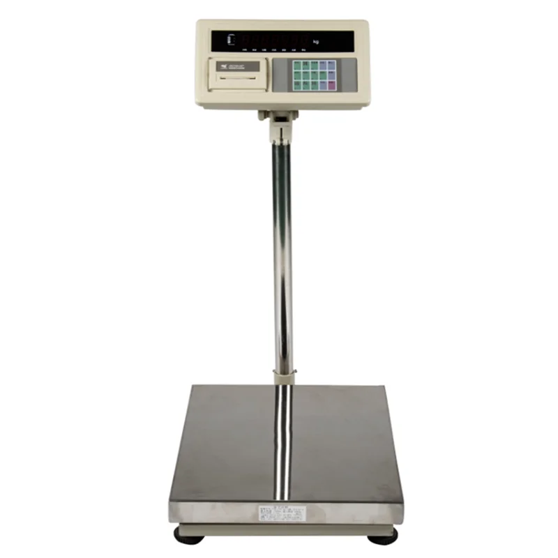 40* 50cm 150kg xk3190-a9p with printer  stainless steel printed receipt electronic Receipt Printing Scale