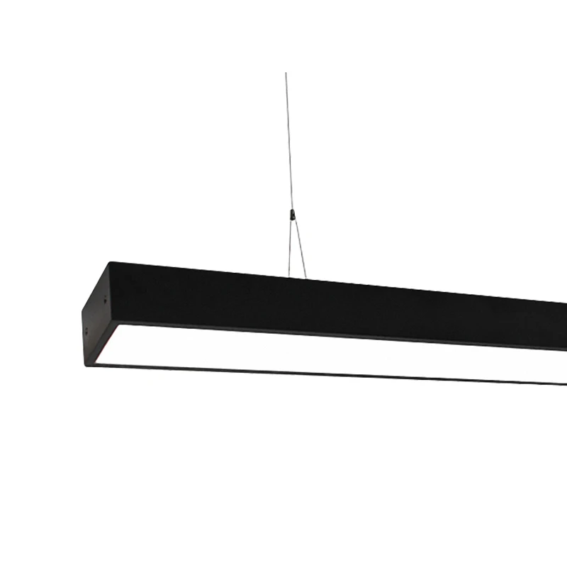 
Aluminium Profile 28W Linkable Office Indoor Lighting 130LM/W CRI 90 LED Line Linear Light 