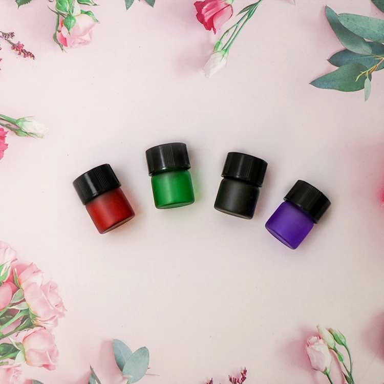 1 мл 3 мл 5 мл пустая стеклянная бутылка эфирного масла 1 Стеклянная Трубка Флакон