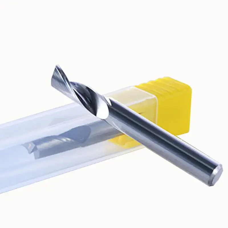 3.175 One Flute Aluminum Carbide Endmill Door And Window Plastic Steel Curtain Wall Carving Milling Cutter Single Flute End Mill
