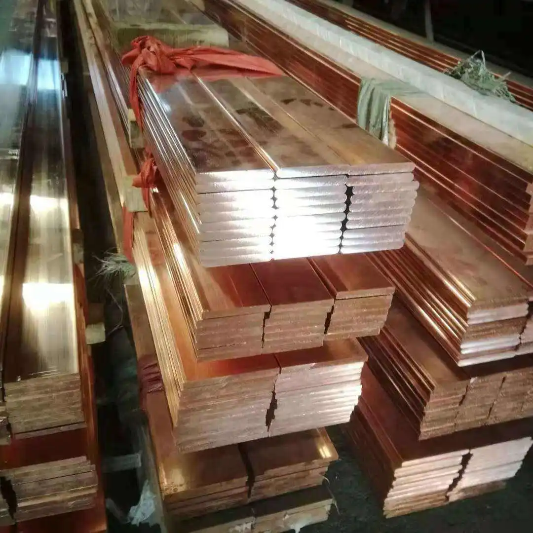 Customized 1 Pound Copper Bar Value Copper Flat Bar Copper Flat Bar