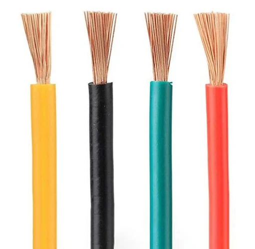 Electrical Cable PVC insulated Copper Core Single Flexible Wire Price