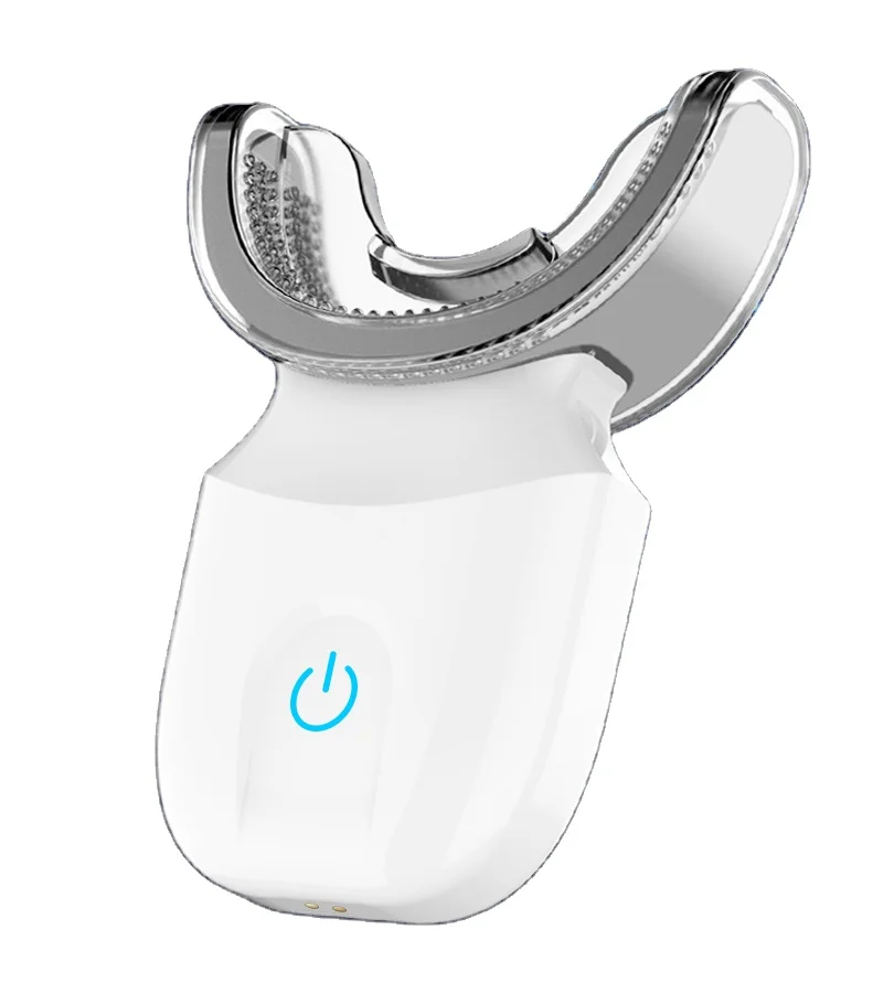 LULA 360 Degree Adult Whitening Teeth Kit U shaped Sonic Intelligent Automatic Electric Toothbrush with Blue Light