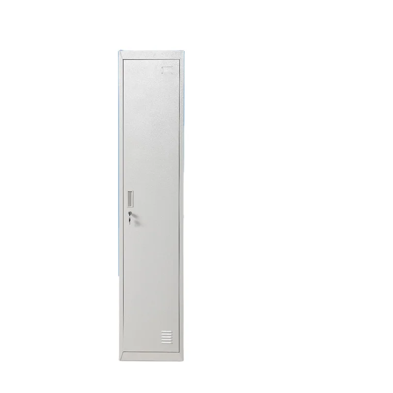 Knock Down Workers Storage Living Room Metal Single Door Clothes Chest