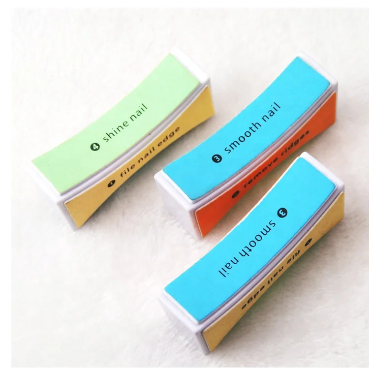 Hot selling professional wholesale highly elastic  sponge small nail buffer